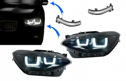 Fari Osram LEDriving Full LED adatti per BMW Serie 1 F20 F21 (06.2011-03.2015)