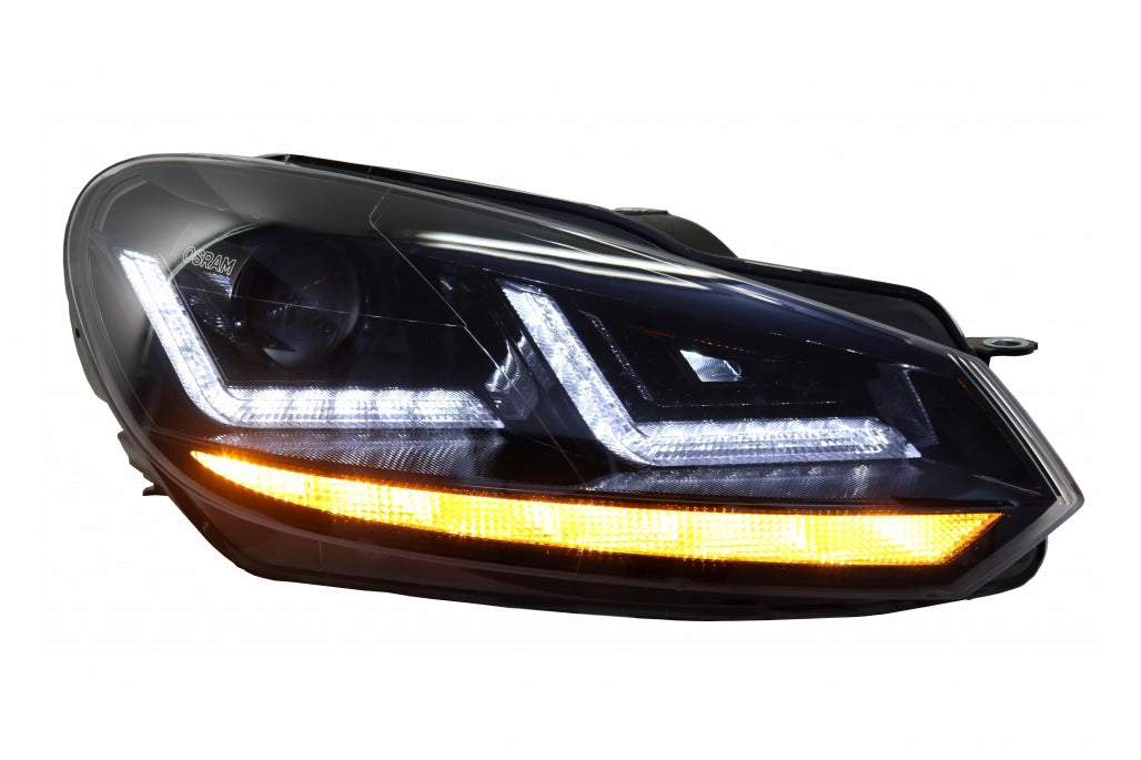 Osram Xenon Upgrade Fari LEDriving adatto per VW Golf 6 VI (2008-2012) Nero LED
