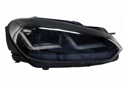 Osram Xenon Upgrade Fari LEDriving adatto per VW Golf 6 VI (2008-2012) Nero LED