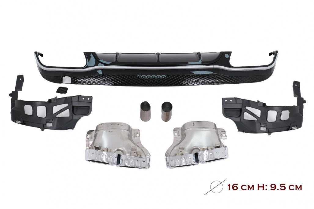 Diffusore d'aria adatto per Mercedes Classe E C207 A20 E63 Design