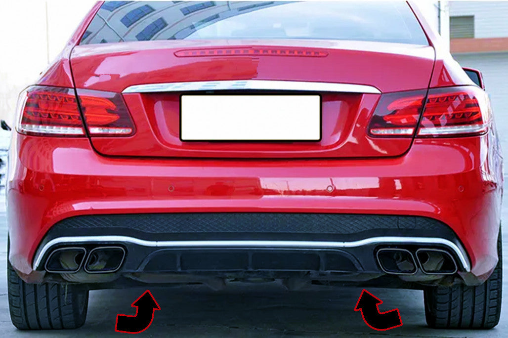 ⭐REAR DIFFUSER SUITABLE FOR Mercedes E-Class C207 Coupe A207 ⭐ 