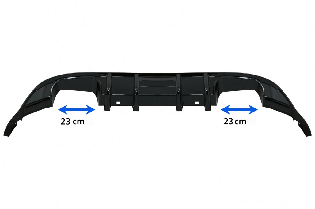 💎Rear Bumper Air Diffuser Fit For VW Golf 7.5 2017-2019 R Look💎