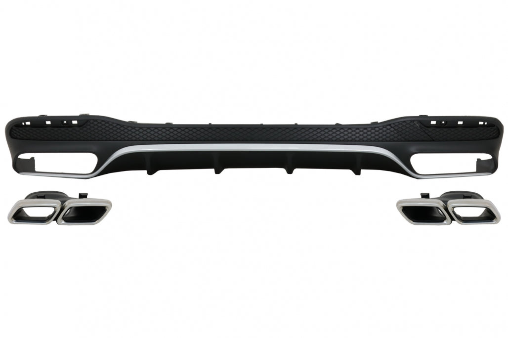 ART.5443 DIFFUSORI + TERMINALI Mercedes GLS X166 SUV Facelift 15-19 GLS63