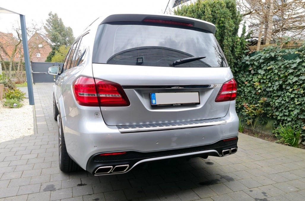 ART.5443 DIFFUSORI + TERMINALI Mercedes GLS X166 SUV Facelift 15-19 GLS63
