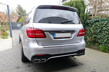 ART.5443 DIFFUSORI + TERMINALI Mercedes GLS X166 SUV Facelift 15-19 GLS63