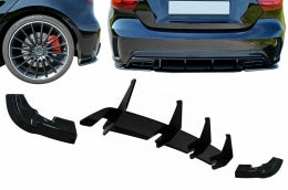 ⭐Estensioni diffusore paraurti posteriore Splitter adatti per Mercedes Classe A⭐