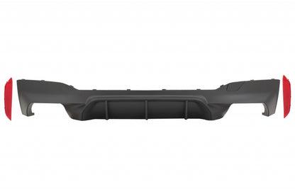 diffusore posteriore nero opaco in carbonio adatto per BMW Serie 5 G30 G31