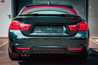 Rear Bumper Diffuser Suitable for BMW 4 Series F32 F33 F36 (2013-2019) Cou