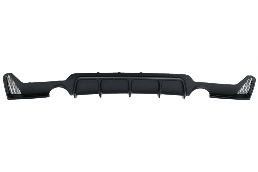 Rear Bumper Diffuser Suitable for BMW 4 Series F32 F33 F36 (2013-2019) Coupe Cabrio M Design Double Single Outlet