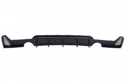 Rear Bumper Diffuser Suitable for BMW 4 Series F32 F33 F36 (2013-2019) Coupe Cabrio M Design Double Single Outlet