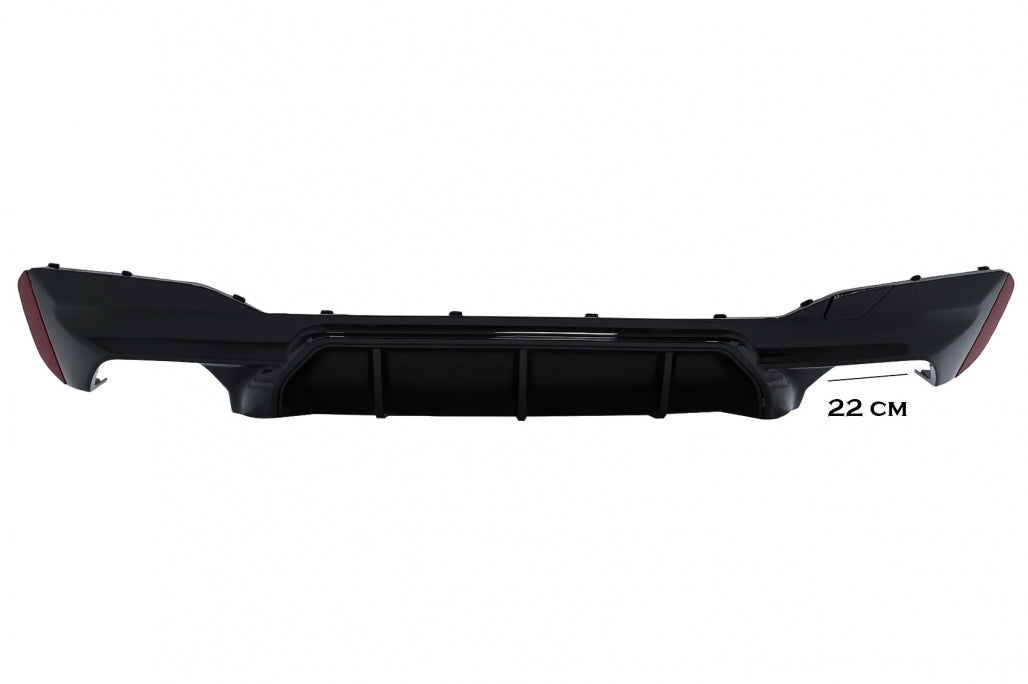 Rear Bumper Diffuser Suitable for BMW 5 Series G30 G31 Limousine Touring ( 