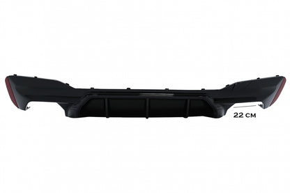 Rear Bumper Diffuser Suitable for BMW 5 Series G30 G31 Limousine Touring ( 