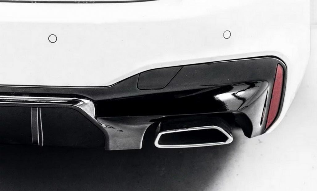 Rear Bumper Diffuser Suitable for BMW 5 Series G30 G31 Limousine Touring ( 