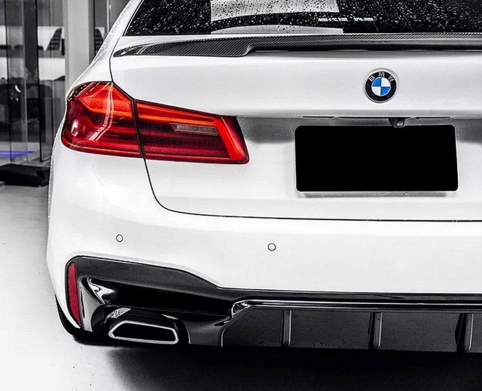 Rear Bumper Diffuser Suitable for BMW 5 Series G30 G31 Limousine Touring ( 