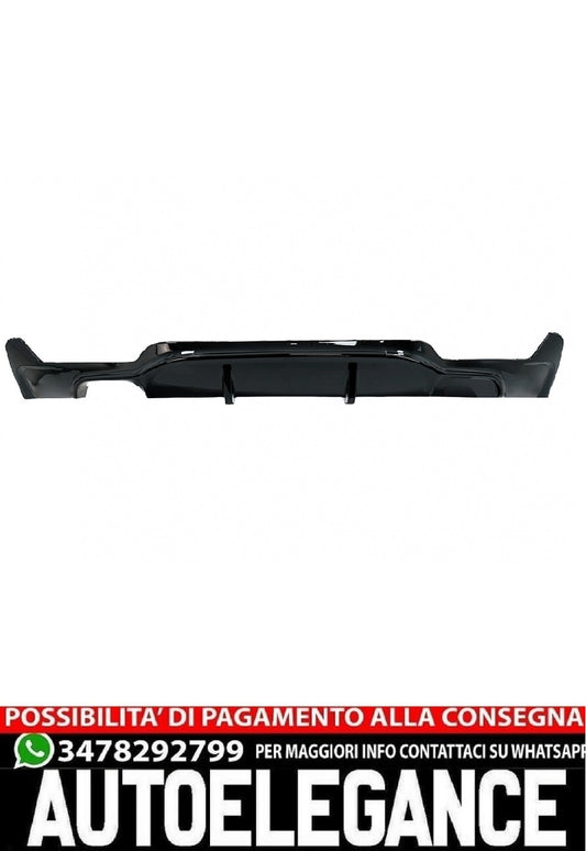Paraurti Posteriore Diffusore adatto per BMW Serie 4 F32 F33 F36 (2013-) Coupe C