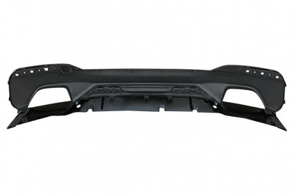 Paraurti posteriore Diffusore adatto per BMW Serie 5 G30 G31 Limousine Touring (dal 2017 in poi) M Performance Design Piano Black