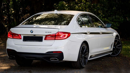 Rear Bumper Diffuser Suitable for BMW 5 Series G30 G31 Limousine Touring ( 