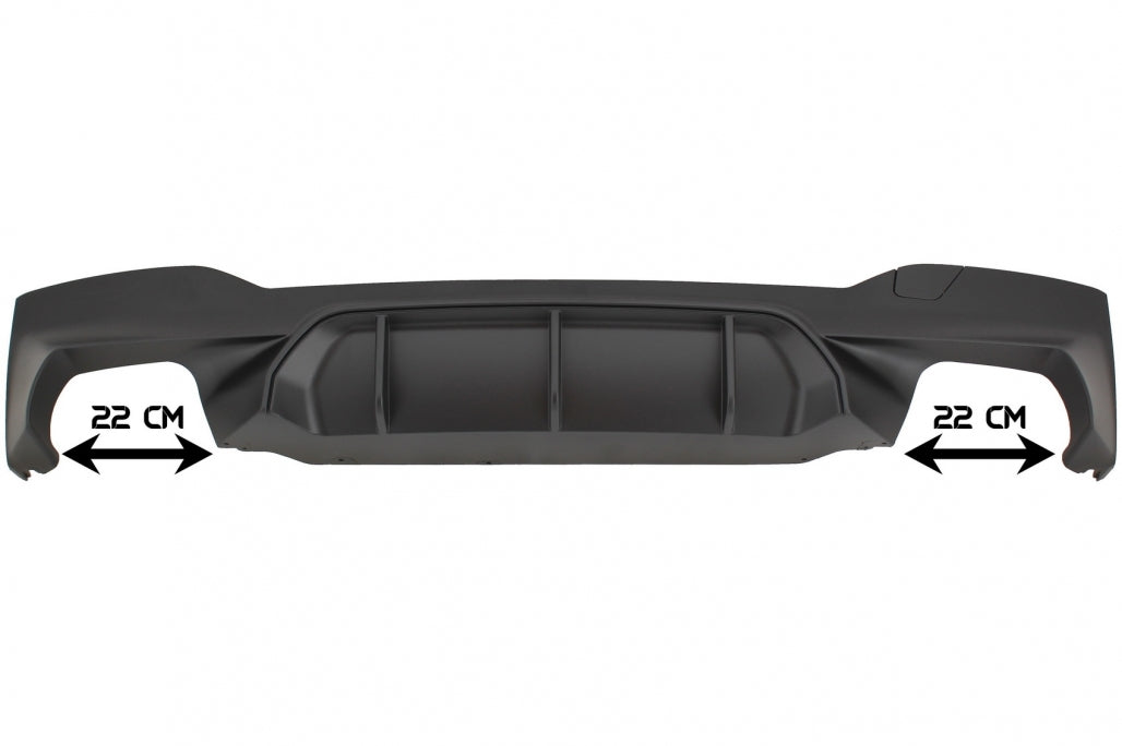 Rear Bumper Diffuser suitable for BMW 5 Series G30 G31 Sedan/Touring ( 