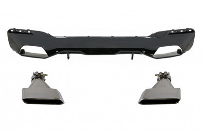 Rear Bumper Diffuser Suitable for BMW 5 Series G30 G31 Limousine Touring ( 