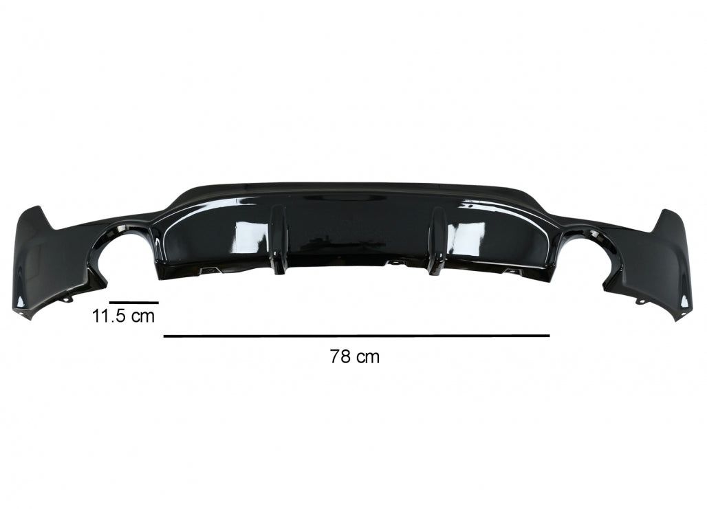 Paraurti posteriore Diffusore adatto per BMW F32 F33 F36 (2013-) Coupe Cabrio 4