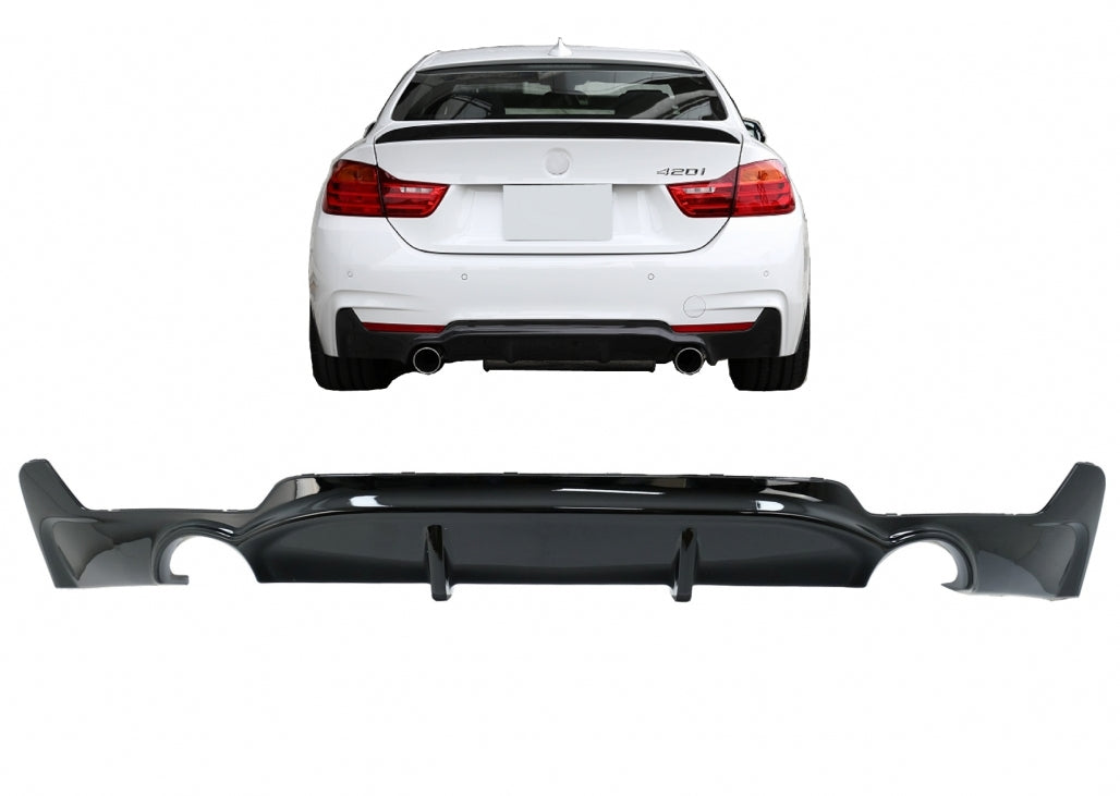 Paraurti posteriore Diffusore adatto per BMW F32 F33 F36 (2013-) Coupe Cabrio 4