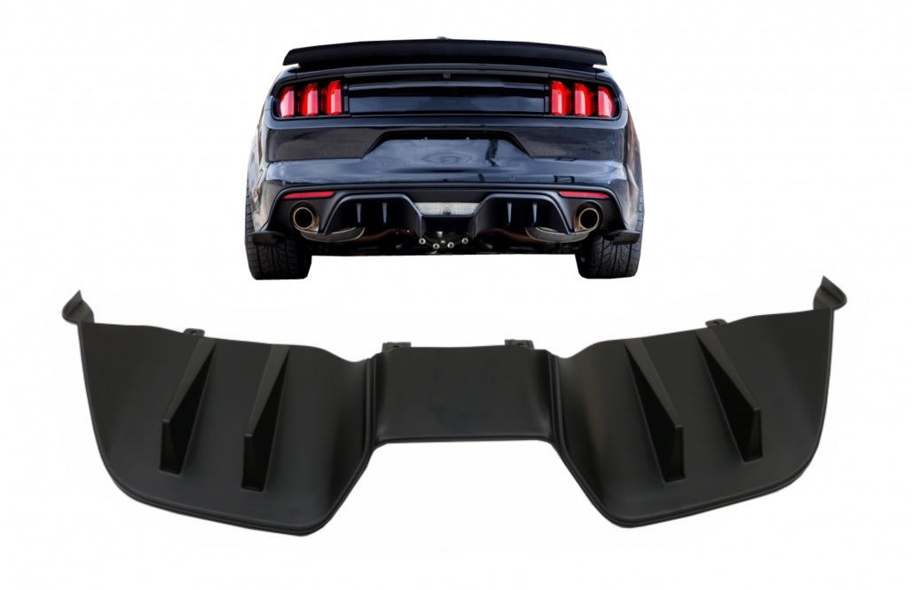 ⭐Diffusore paraurti posteriore adatto per Ford Mustang Mk6 VI Sesta Generazion ⭐