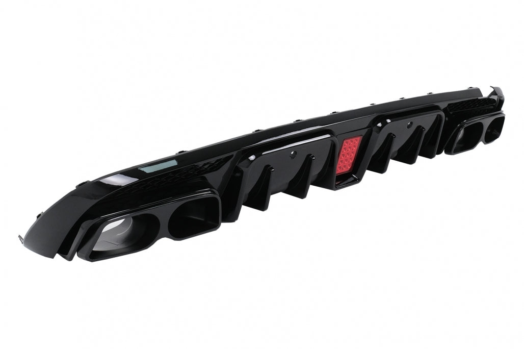 💥Diffusore paraurti posteriore adatto per Mercedes Classe C W205 S205 14-20💥