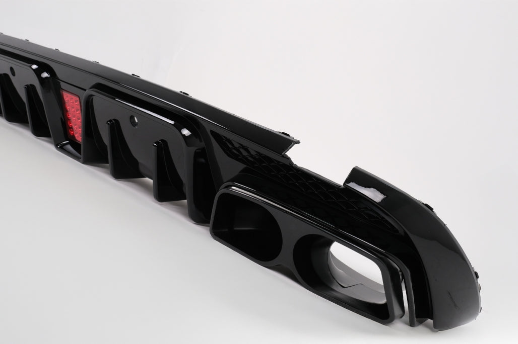 💥Diffusore paraurti posteriore adatto per Mercedes Classe C W205 S205 14-20💥