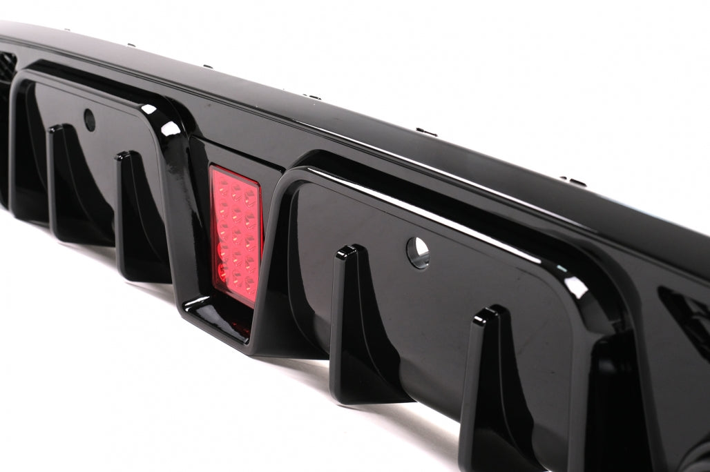 💥Diffusore paraurti posteriore adatto per Mercedes Classe C W205 S205 14-20💥