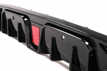 💥Diffusore paraurti posteriore adatto per Mercedes Classe C W205 S205 14-20💥