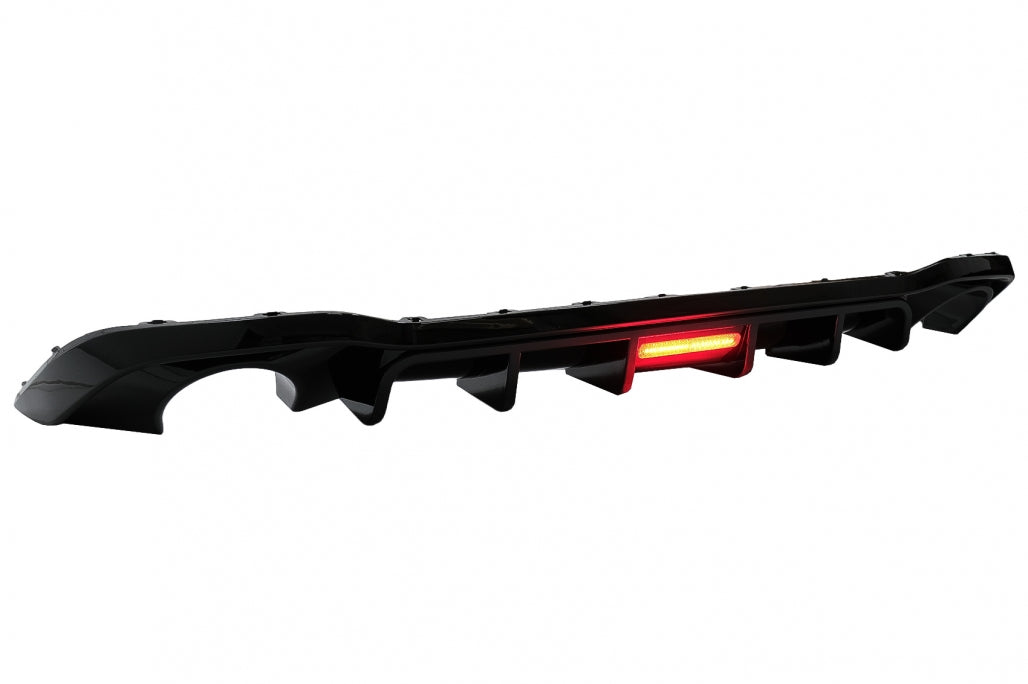 Rear Bumper Diffuser Suitable for VW Golf 8 Hatchback Mk8 MQB 2020- 
