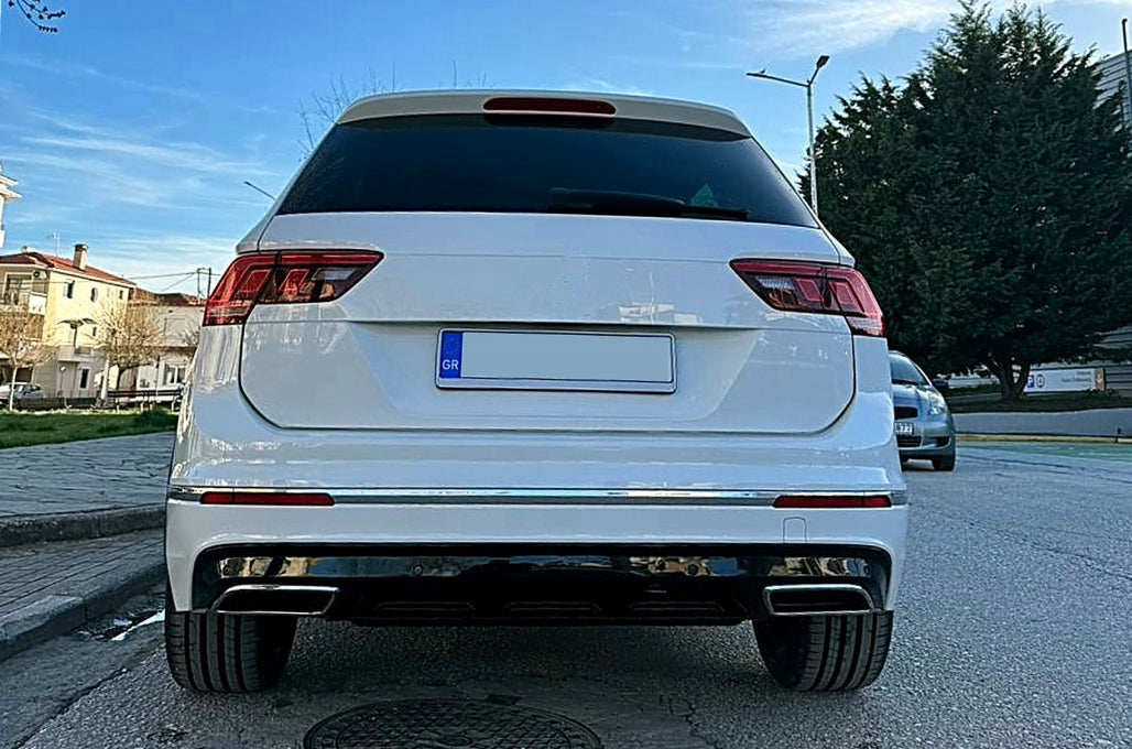 Diffusore adatto per VW Tiguan II Mk2 AD/BW (2016-05.2020) R-Line