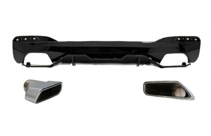 Diffusore d'aria a doppia uscita adatto per BMW Serie 5 F10 F11