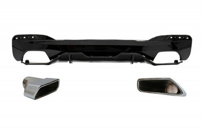 Diffusore d'aria a doppia uscita adatto per BMW Serie 5 F10 F11