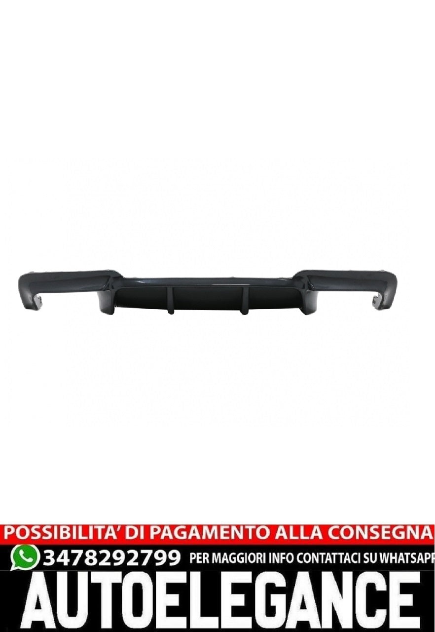 Diffusore d'aria a doppia uscita adatto per BMW Serie 5 F10 F11 (2011-2017) M De