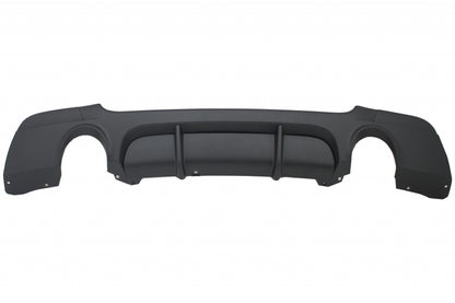 Paraurti posteriore Diffusore con splitter adatto per BMW E92 Coupé Serie 3 (2006-2010) M Performance Design Doppia uscita singola
