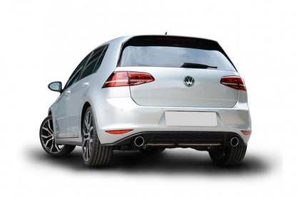 🔝Diffusore con doppia uscita per terminali di scarico adatto per VW GolF VII🔝