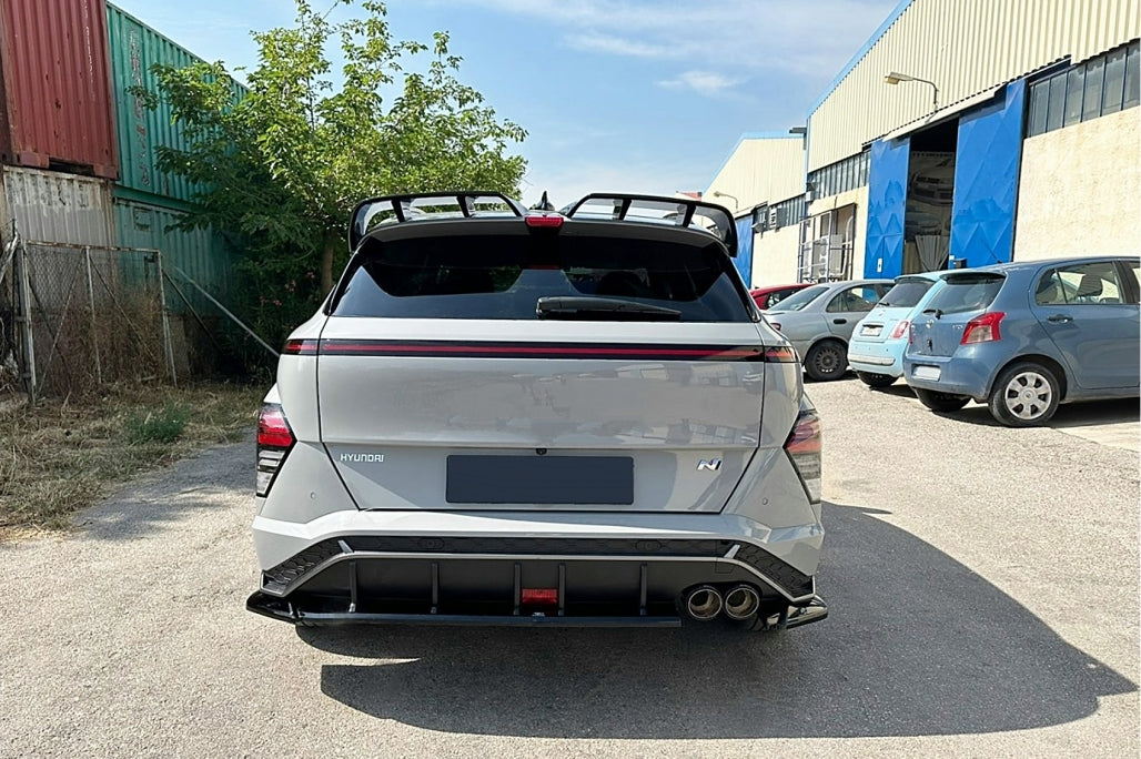 Splitter di estensione paraurti posteriore adatto per Hyundai KONA N-Line Mk2