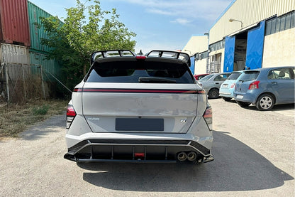 Splitter di estensione paraurti posteriore adatto per Hyundai KONA N-Line Mk2