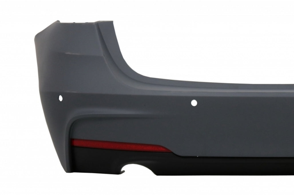 Paraurti Posteriore M Design Spoiler Sinistra Doppia Uscita adatto per BMW f30