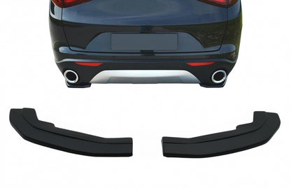 ⭐Splitter laterale adatto per Alfa Romeo Stelvio 949 (2016-2020) nero⭐