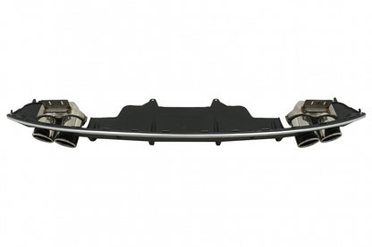 ⭐Spoiler paraurti posteriore diffusore doppia uscita adatto per Audi Q5 8R Face⭐