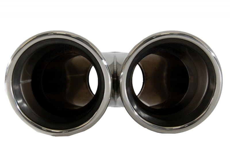 diffusore posteriore con terminali di scarico adatto per BMW Serie 3 F30 F31 (20