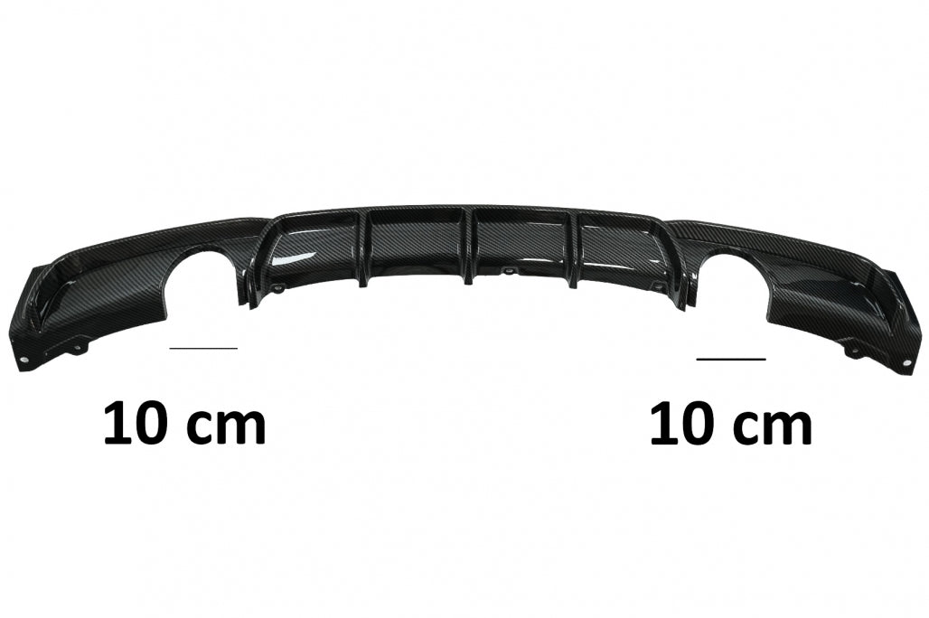 Diffusore Doppia Uscita adatto per BMW Serie 3 F30 F31 (2011-2019) M
