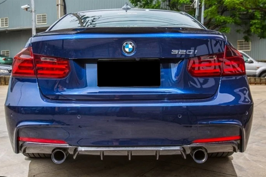 Diffusore Doppia Uscita adatto per BMW Serie 3 F30 F31 (2011-2019) M