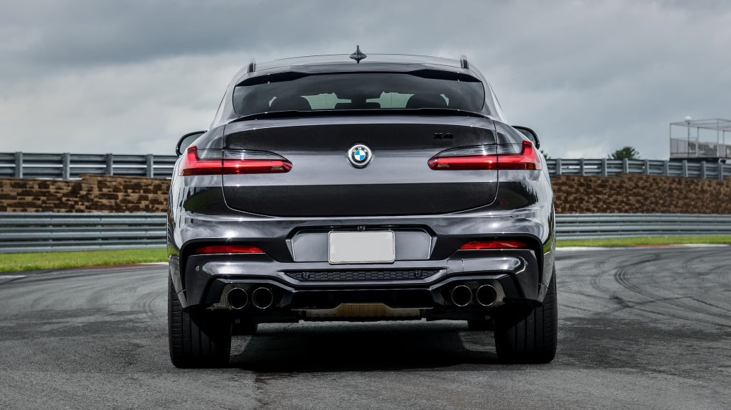 Diffusore Doppia Uscita con Terminali di Scarico adatto per BMW X4 G02 2018
