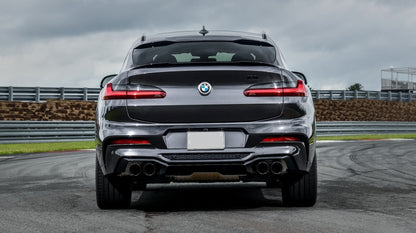 Diffusore Doppia Uscita con Terminali di Scarico adatto per BMW X4 G02 2018
