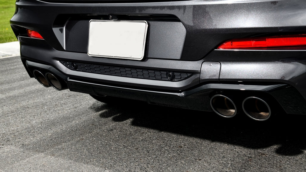 Diffusore Doppia Uscita con Terminali di Scarico adatto per BMW X4 G02 (dal