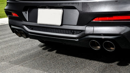 Diffusore Doppia Uscita con Terminali di Scarico adatto per BMW X4 G02 (dal