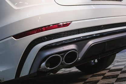 Spoiler posteriore Mantovana Diffusore Doppia Uscita adatto per Audi Q8 (2018-)